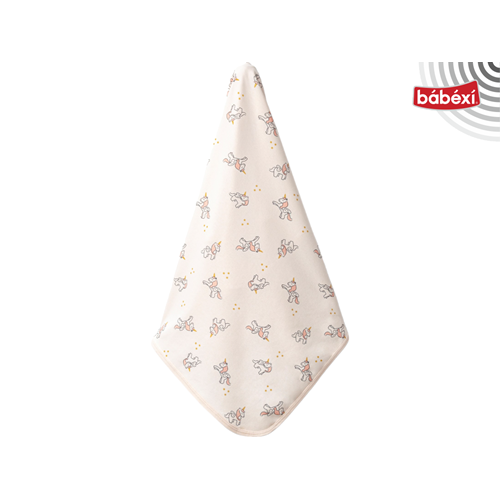 Bubbless Organik Bebek Battaniyesi Unicorn Desenli 392873208 - BEJ