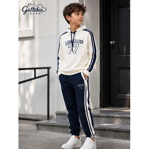 Vız Vız Kids Futbol Baskılı İkili Erkek Eşofman Takımı 8-16 Yaş -VI1378580 - LACİVERT
