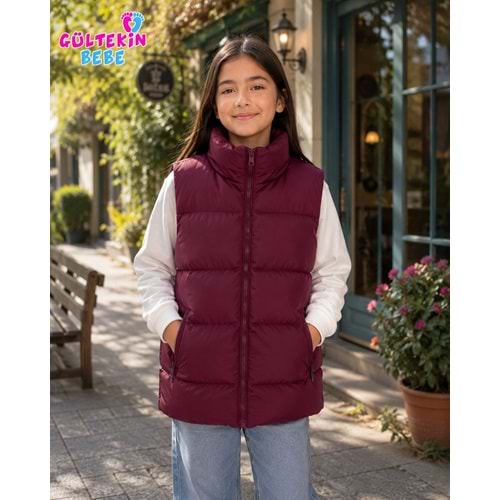 Garland Nova Kumaş Kız Şişme Yelek 11-16 Yaş -AY8076525 - BORDO