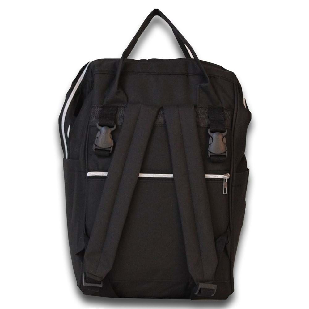 Ağaçlı Anne Bakım Çantası - 2000-SİYAH