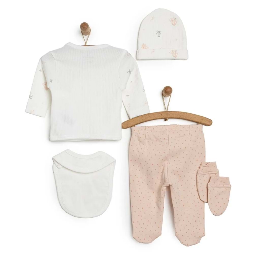 Little Life Yenidoğan 5li Koala Kız Bebek Hastane Çıkışı-1000 - PUDRA