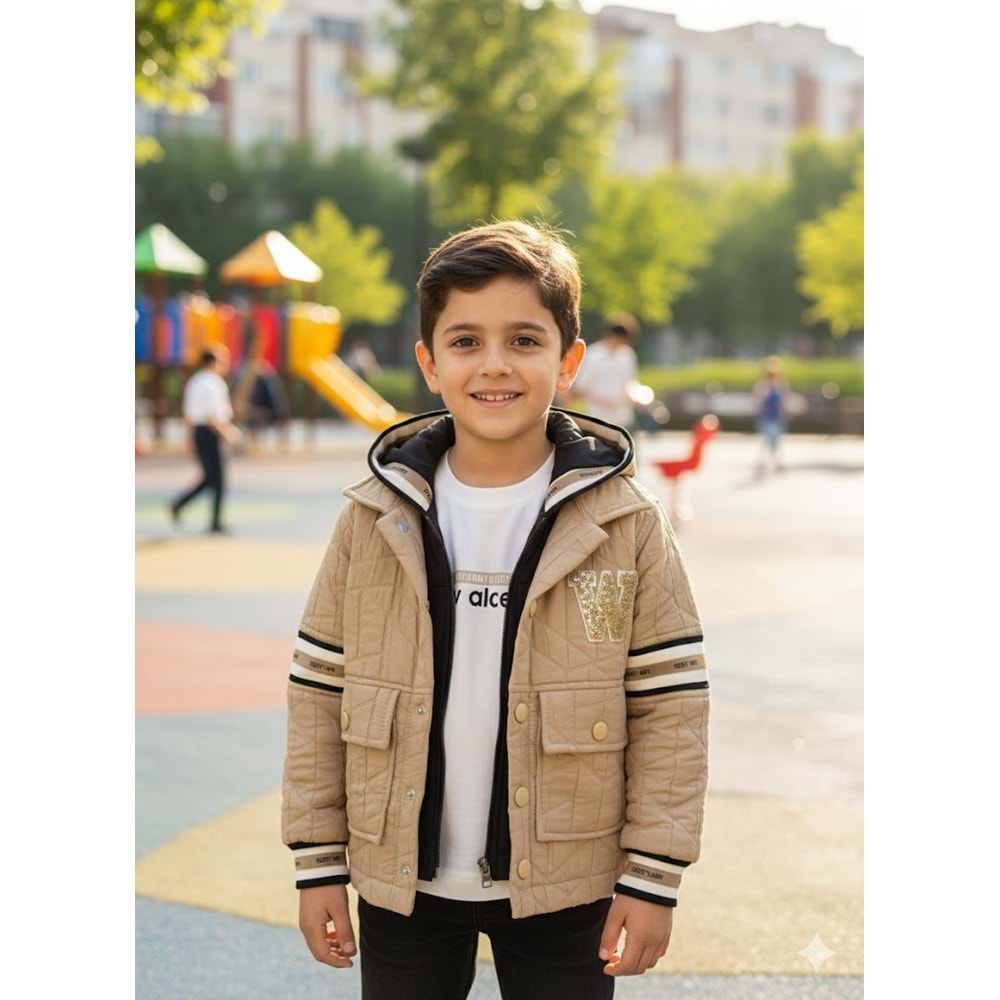 Yavrucak Erkek Mevsimlik 4 Lü Takım 1-4 Yaş-3833718 - BEJ