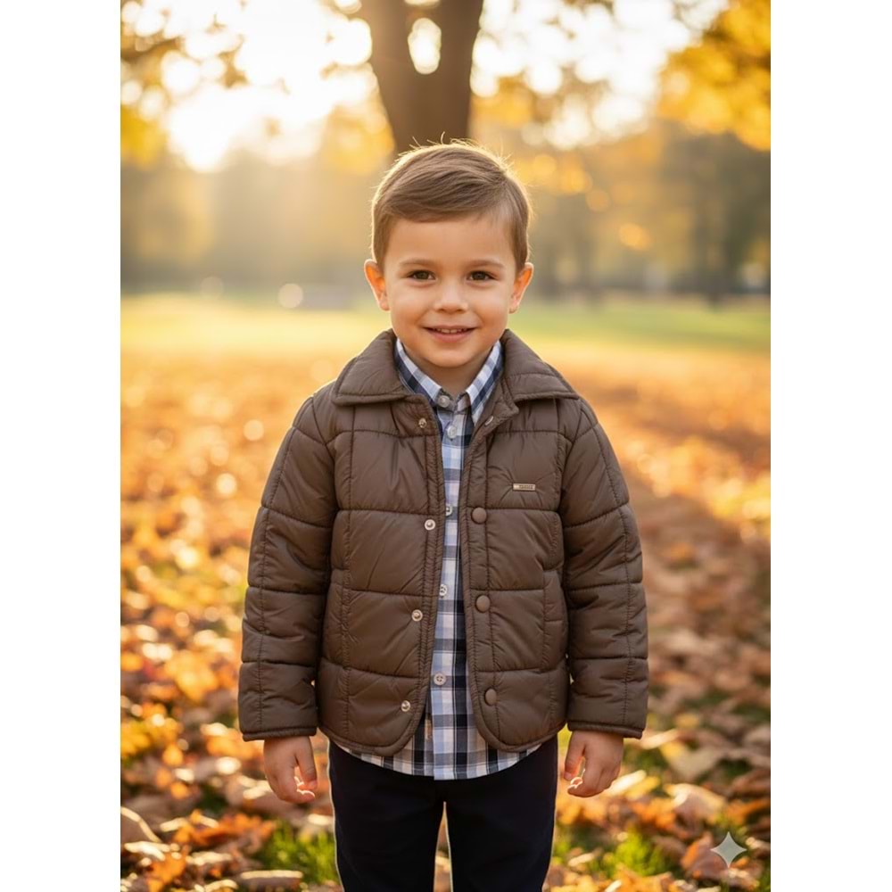 Yavrucak Erkek Montlu 4 Lü Takım 1-4 Yaş-3826718 - KAHVERENGİ