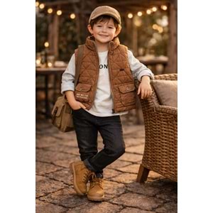 Yavrucak Yelekli Mevsimlik 4 Lü Takım 1-4 Yaş-3821690 - HARDAL