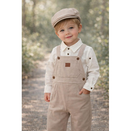 Oryeda Şapkalı Gömlekli Slopet 9-24 Aylık -450700460 - BEJ