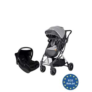 Baby Care Venedik Oto Koltuklu Travel Sistem Bebek Arabası (BC-260) - GRİ