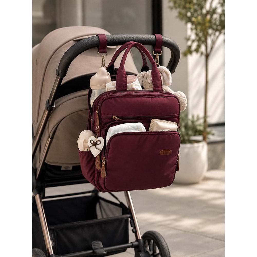 Elite Luxury Toscona Anne Bakım Çantası -BA3915691034 - BORDO