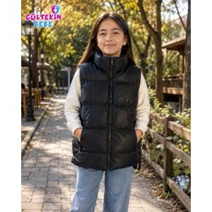 Garland Nova Kumaş Kız Şişme Yelek 11-16 Yaş -AY8076525 - SİYAH